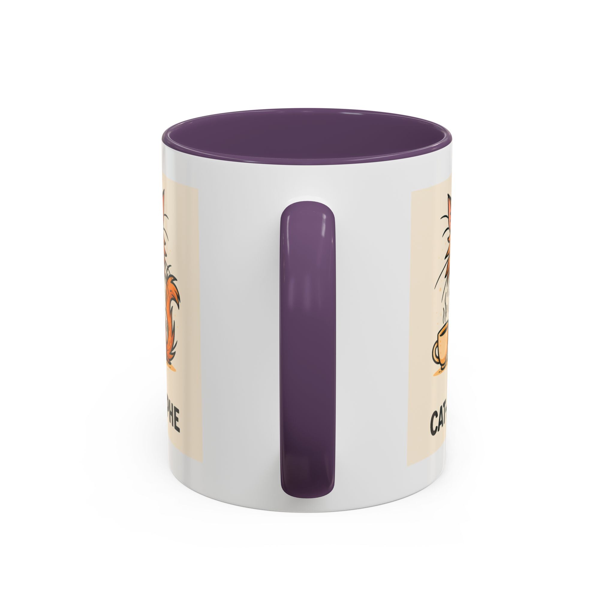 I'm A Cat-astrophe 11oz Mug | Funny Frazzled Cat Coffee Cup | Hot Mess Cat Lover Gift | Microwave & Dishwasher Safe | Whimsical Animal Mug