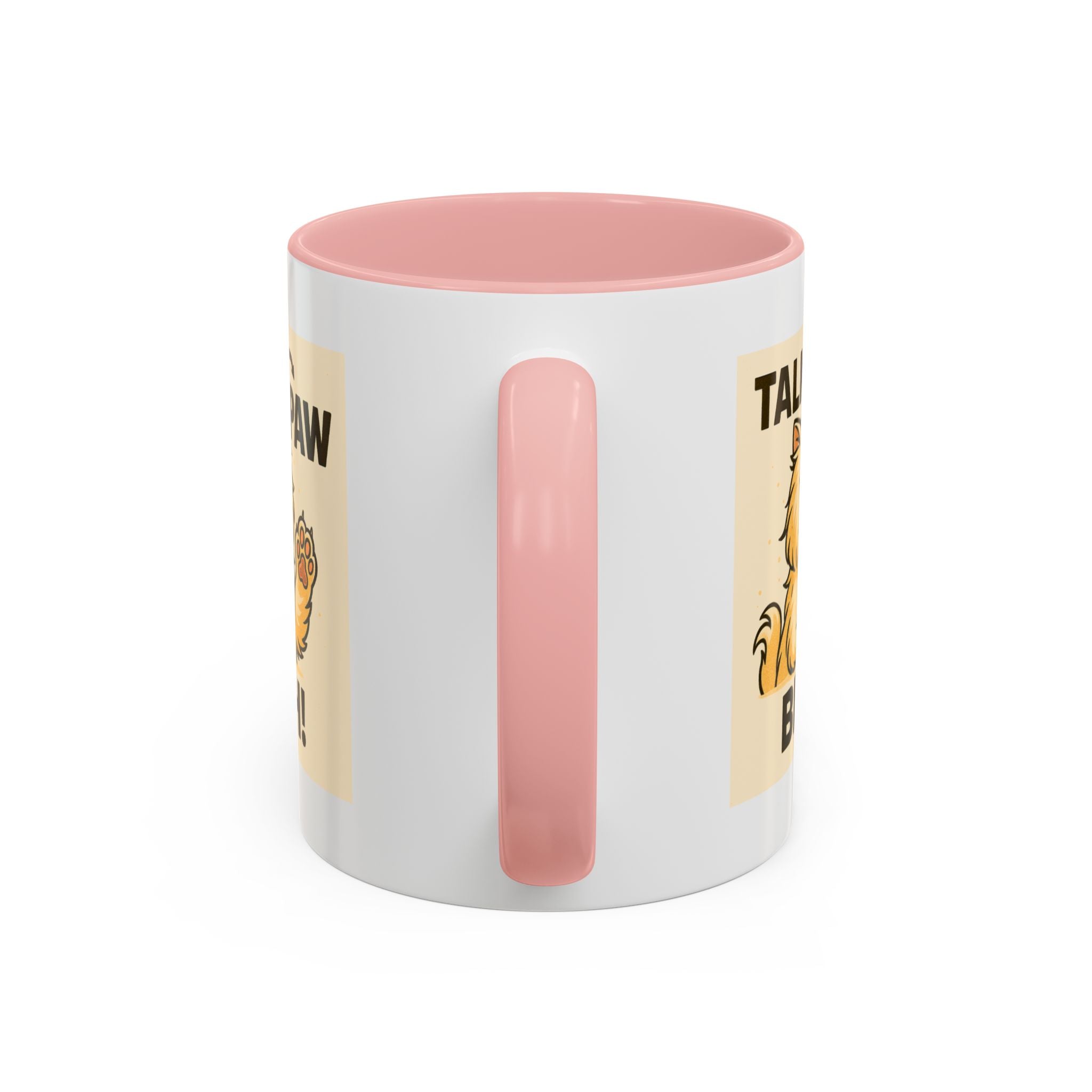 Talk to the Paw Bitch | Funny Sassy Persian Accent Mug 11oz | Attitude Coffee Cup | Sarcastic Cat Lover Gift | Microwave & Dishwasher Safe