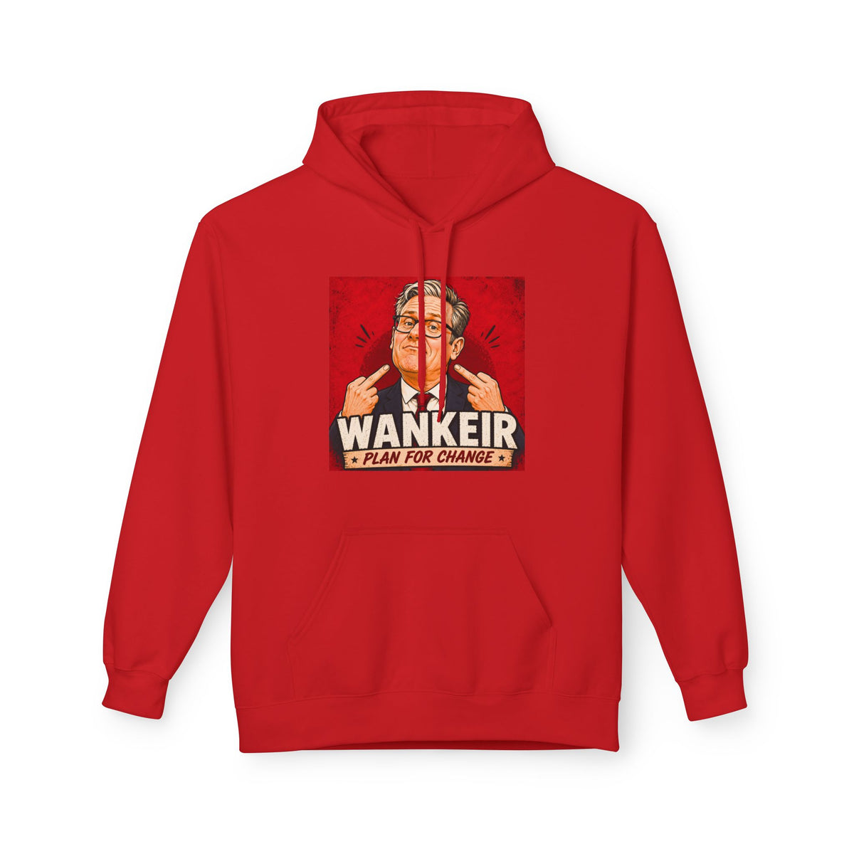 Wankeir Plan For Change Hoodie | Keir Starmer Parody Jumper