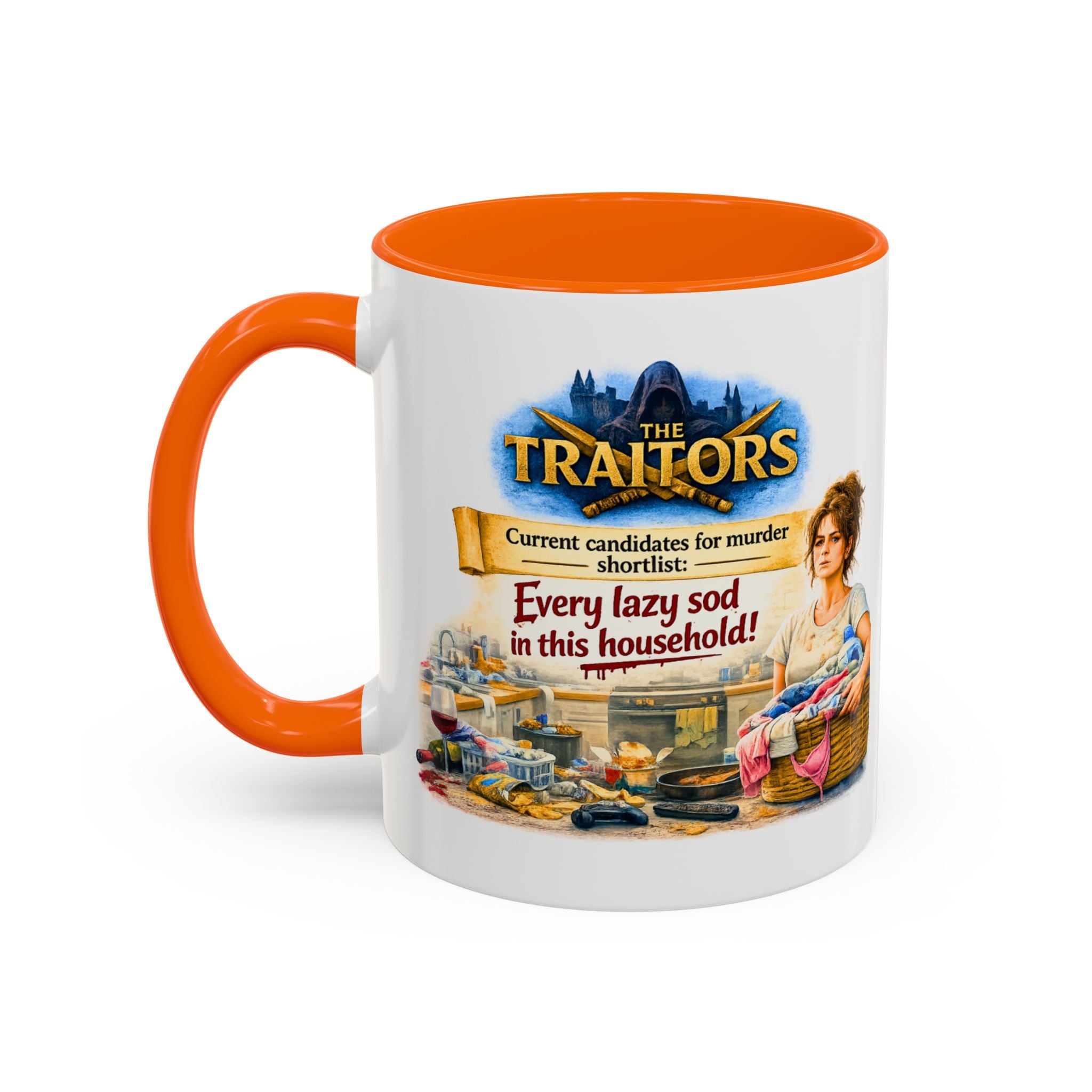 The Traitors poster style mug | Accent Coffee Mug