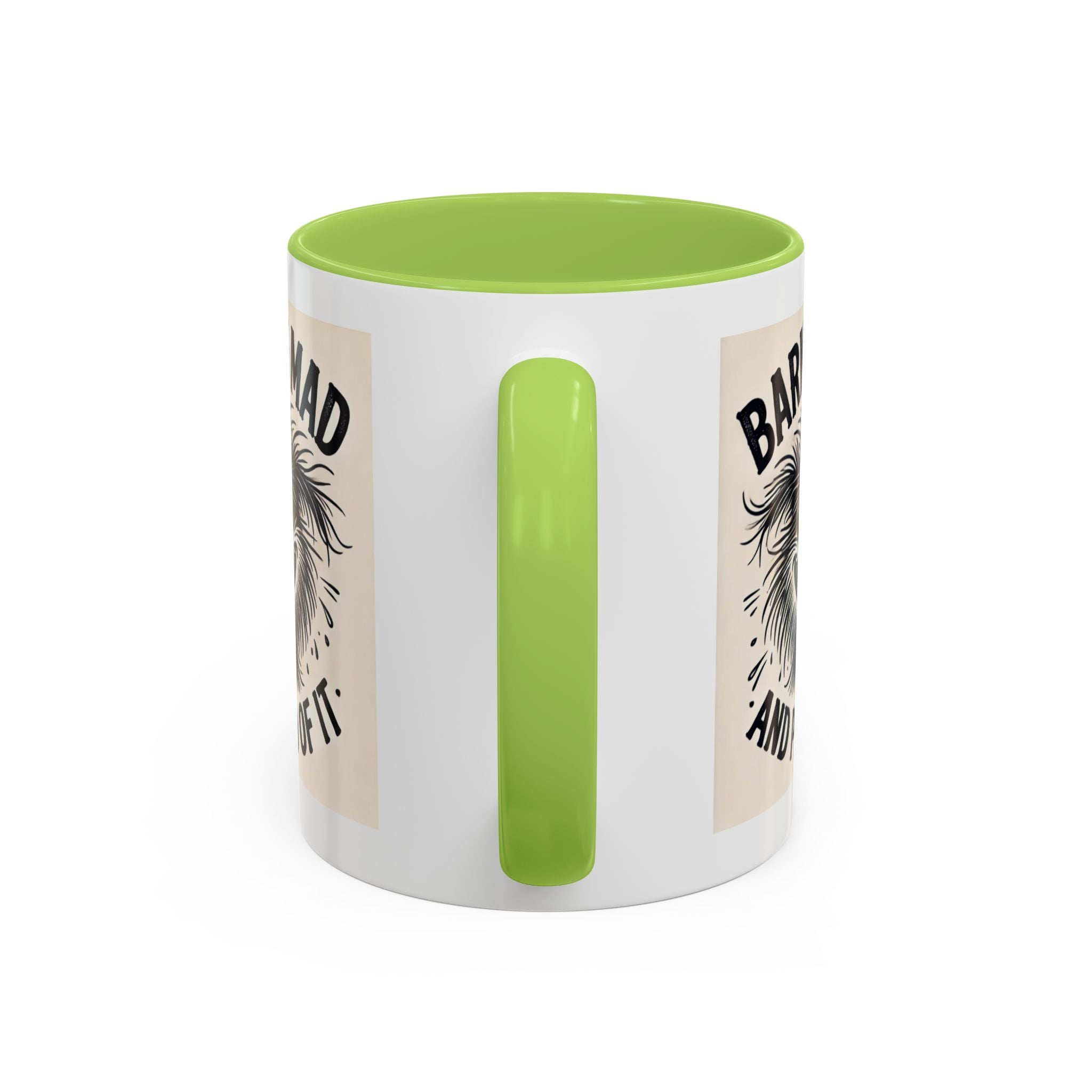 Barking Mad and Proud of It - Funny Dog Accent Coffee Mug | 11oz Ceramic Cup for Office Workers, Secret Santa Gift, Novelty Mug