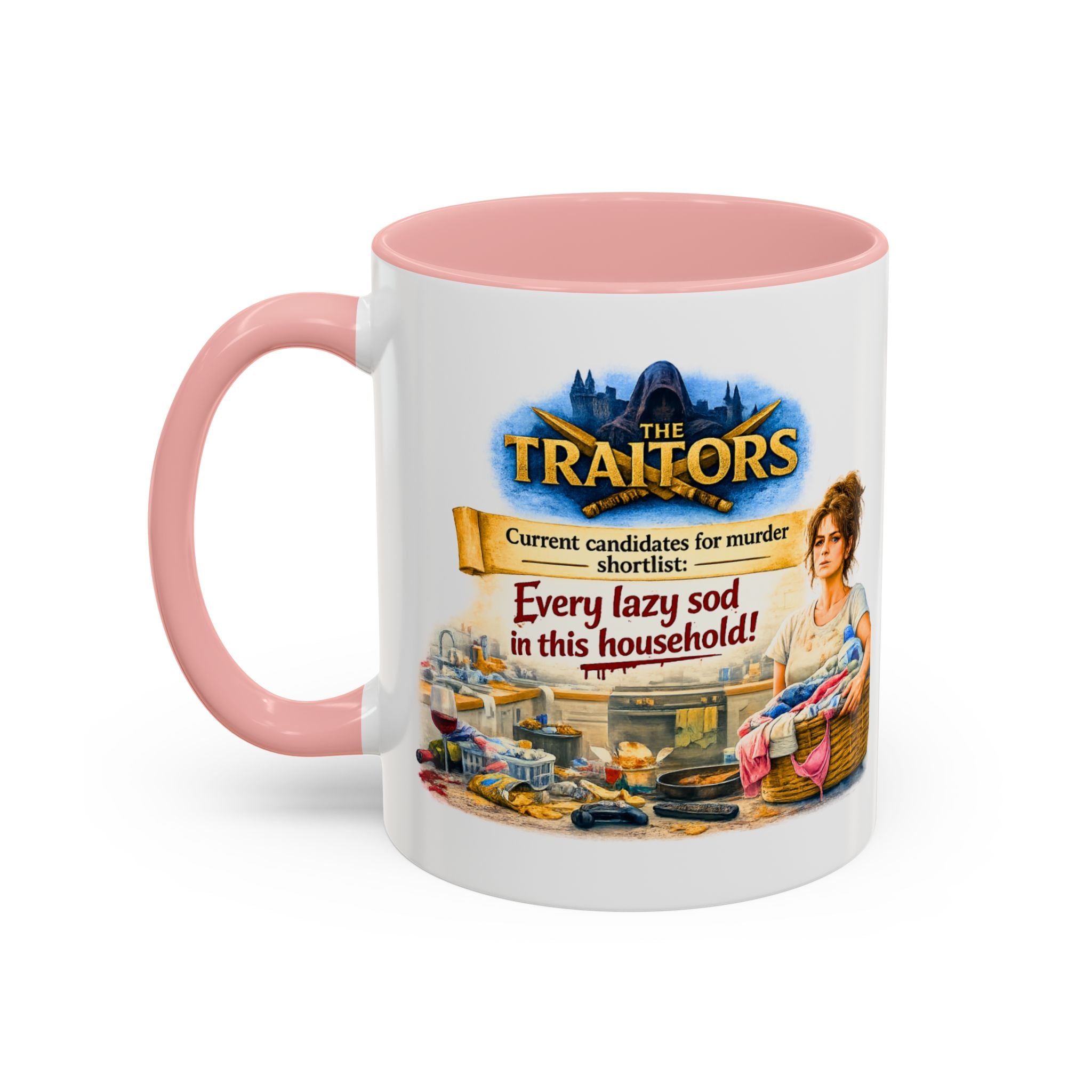 The Traitors poster style mug | Accent Coffee Mug