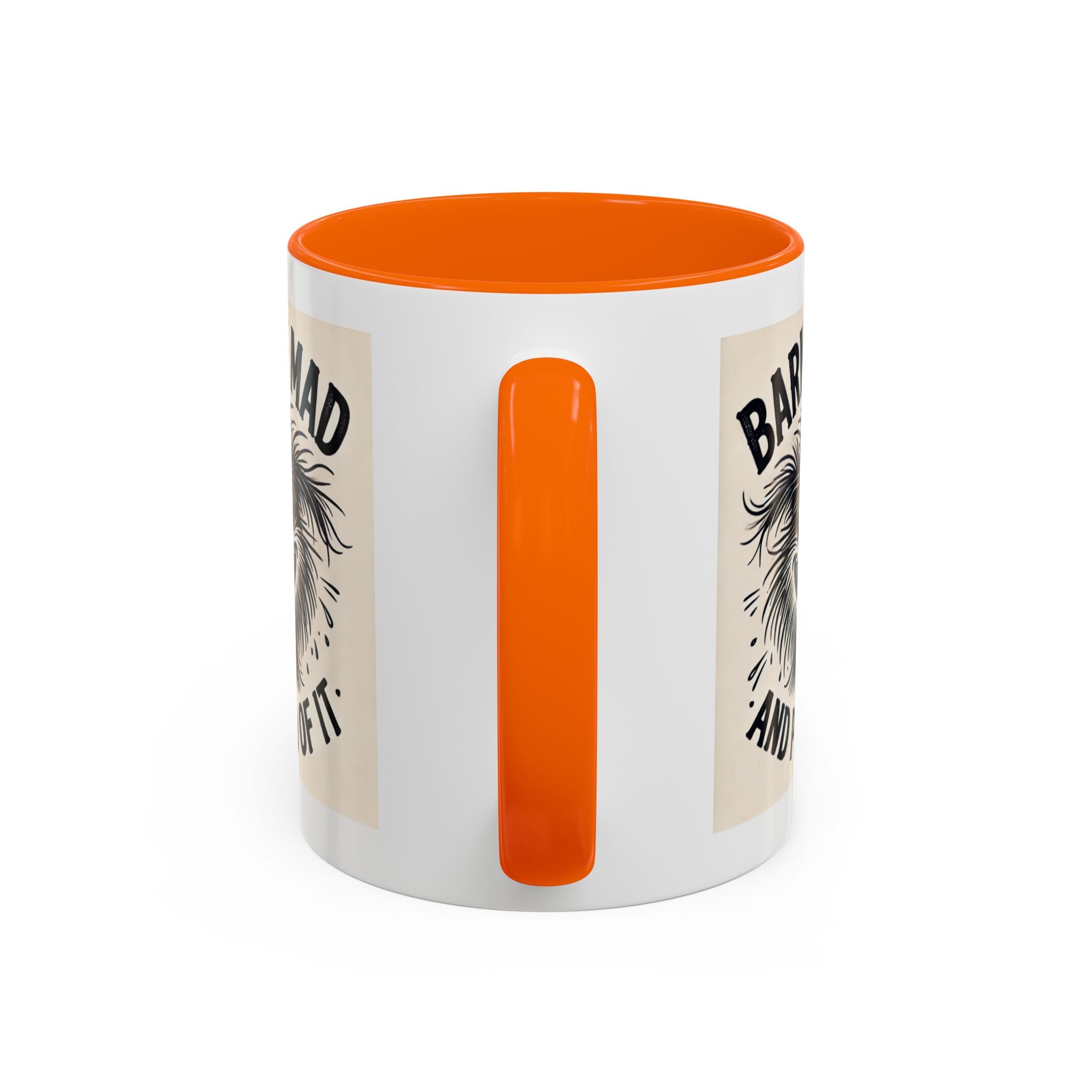 Barking Mad and Proud of It - Funny Dog Accent Coffee Mug | 11oz Ceramic Cup for Office Workers, Secret Santa Gift, Novelty Mug