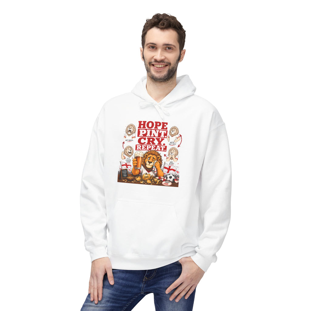 Three Lions emotional support England football hoodie, photo 10