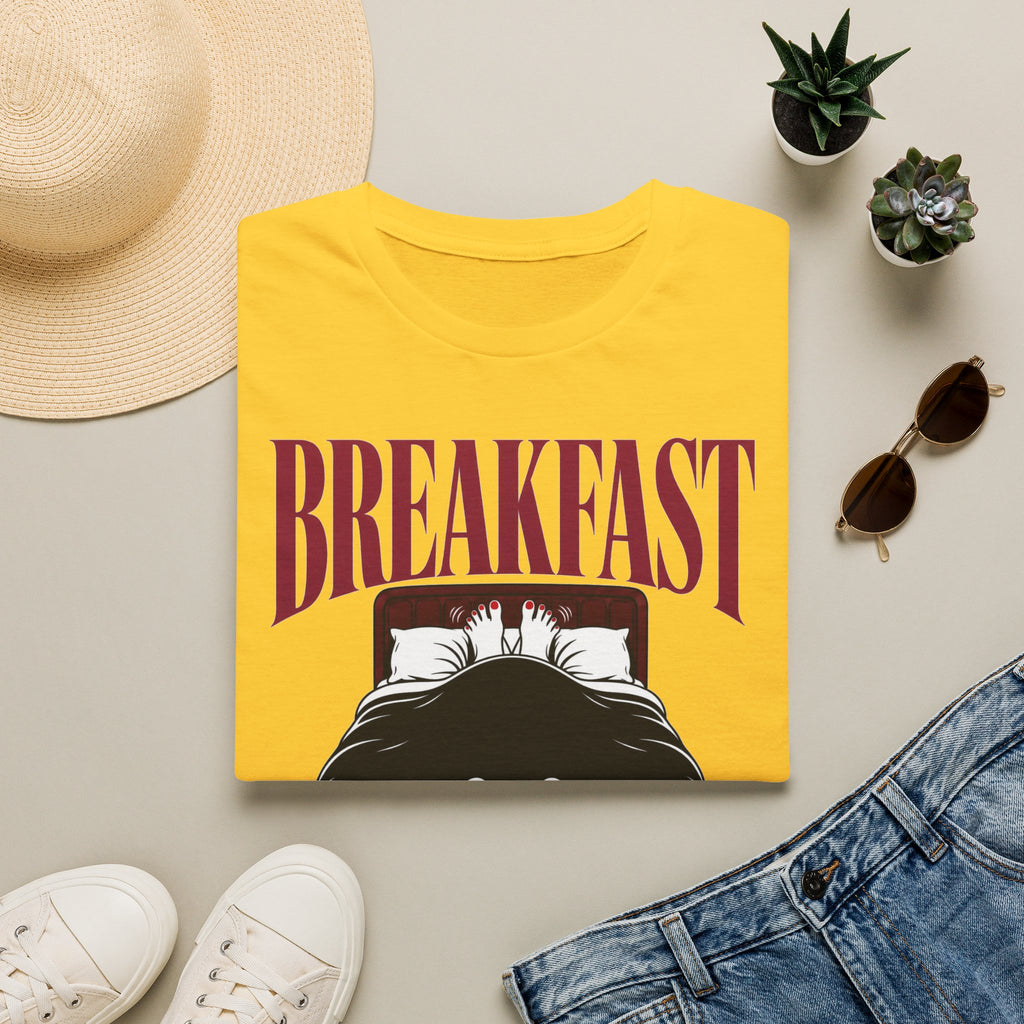 Breakfast In Bed cheeky adult humour t-shirt, photo 10