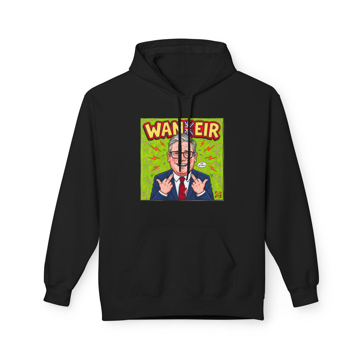 Wankeir Satirical Hoodie | Funny Keir Starmer Jumper