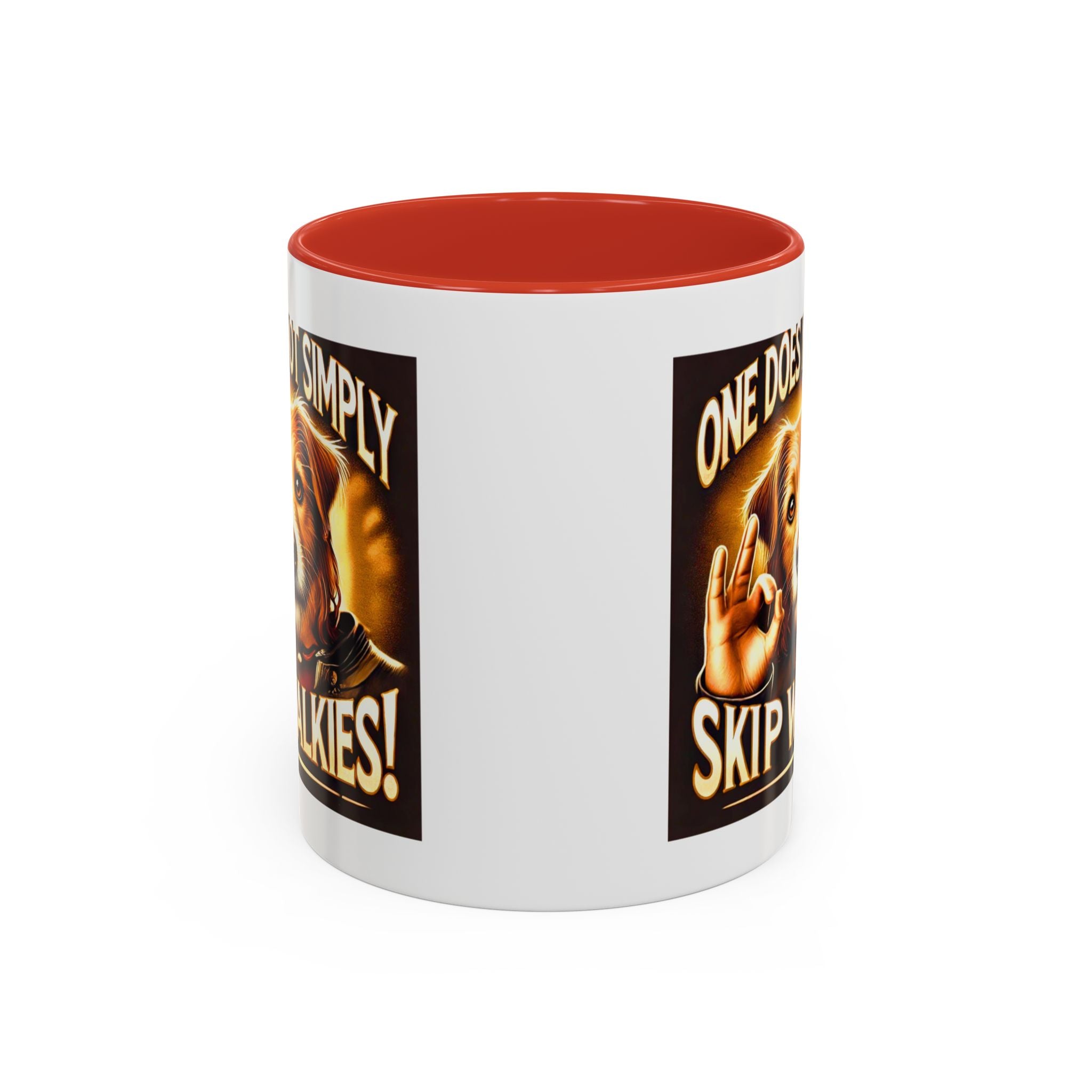 One Does Not Simply Skip Walkies - 11oz Funny Dog Mug | Lord of the Rings Coffee Mug | Dog Lover Gift | Mug for Dad | Pet Owner Gift