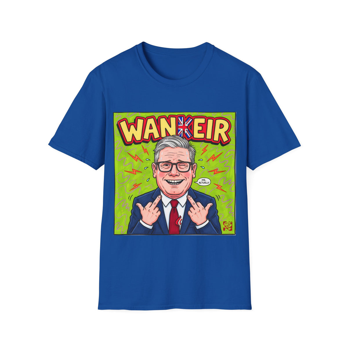 Wankeir T-Shirt | Funny Keir Starmer Parody Tee