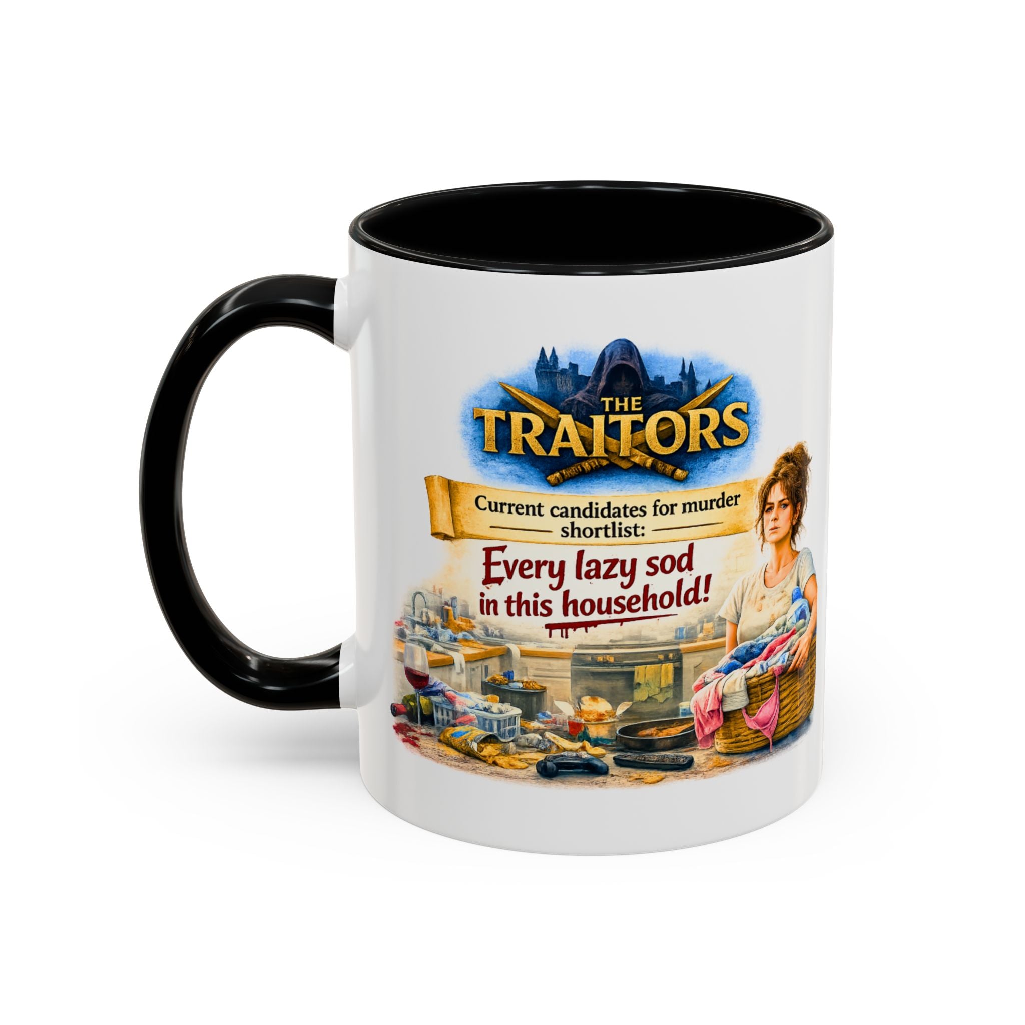 The Traitors poster style mug | Accent Coffee Mug