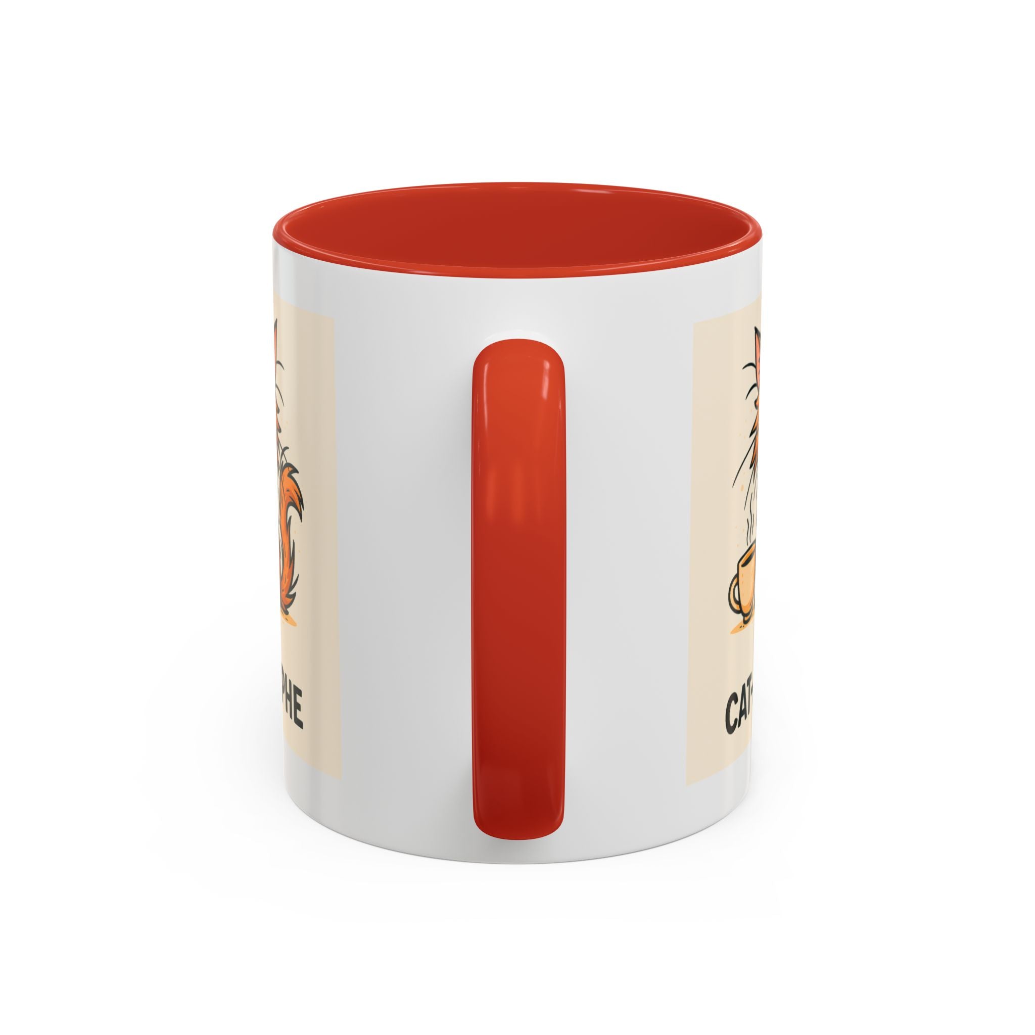 I'm A Cat-astrophe 11oz Mug | Funny Frazzled Cat Coffee Cup | Hot Mess Cat Lover Gift | Microwave & Dishwasher Safe | Whimsical Animal Mug