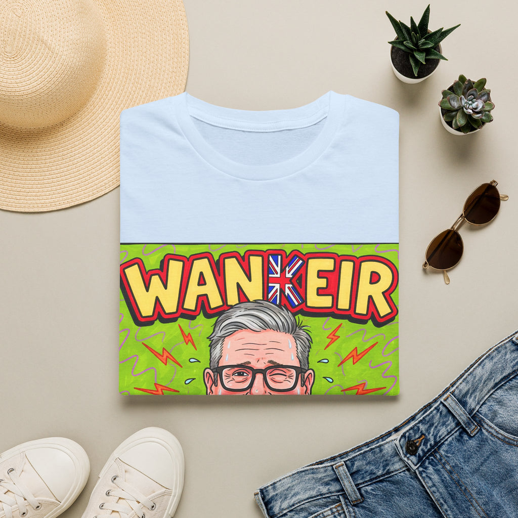 Wankeir T-Shirt | Funny Keir Starmer Parody Tee