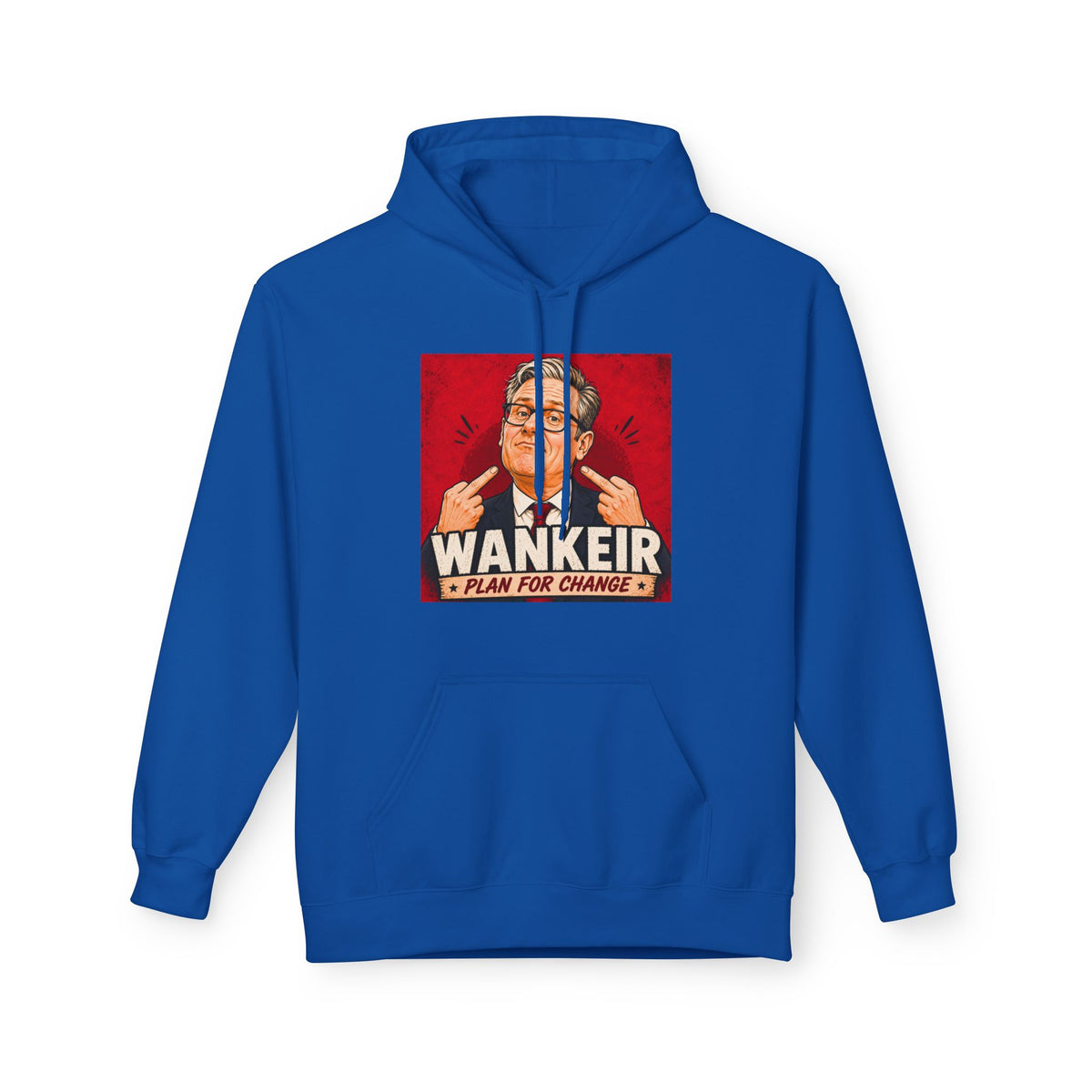 Wankeir Plan For Change Hoodie | Keir Starmer Parody Jumper