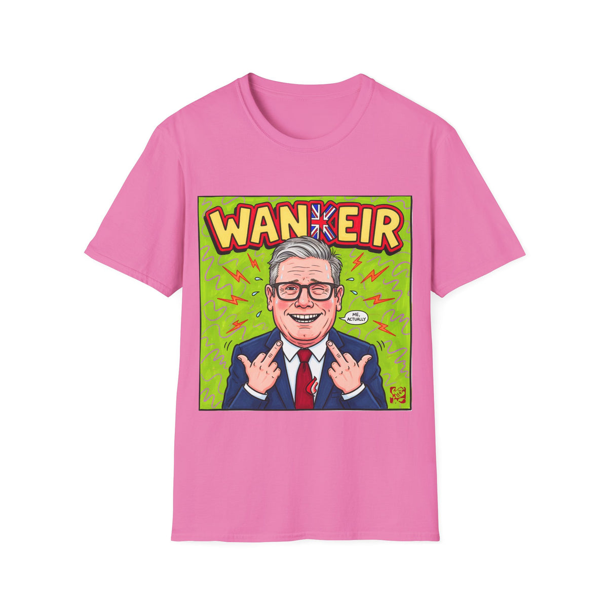 Wankeir T-Shirt | Funny Keir Starmer Parody Tee