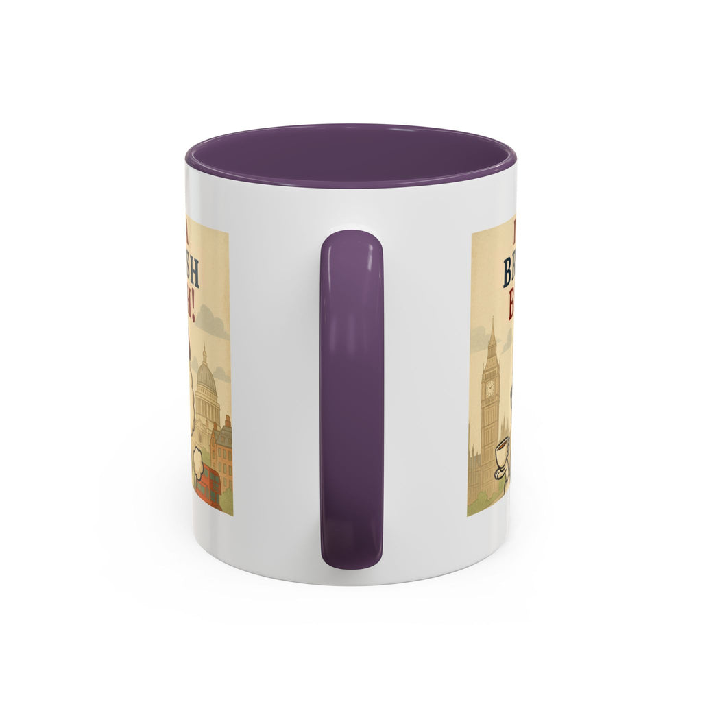 I'm A British Bitch! 11oz Mug | Funny Poodle Mug with Sass | Sassy UK Gift | Cute Dog Coffee Mug | British Gift Ideas