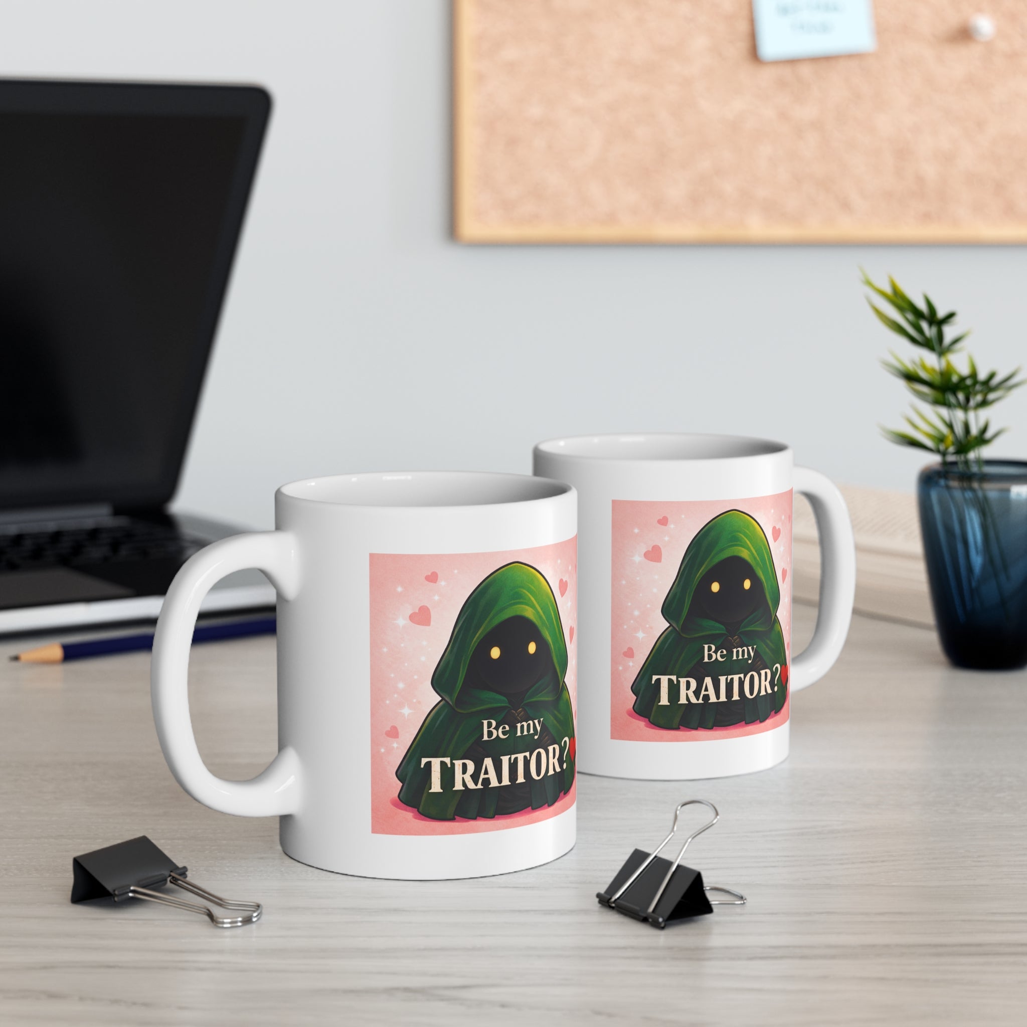 Traitors UK Valentine's Mug | Cute Funny Gift For Reality TV Fans and Tea Lovers