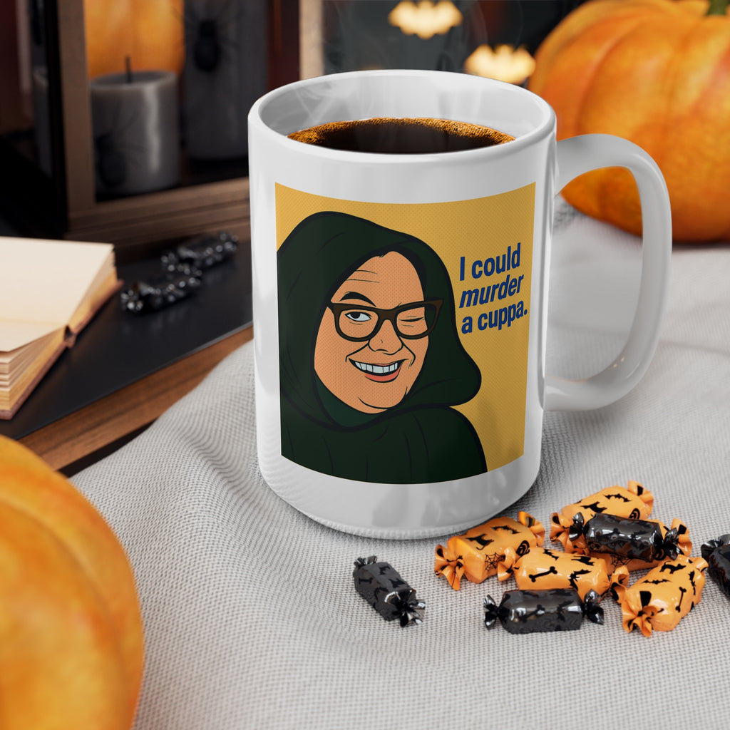 I Could Murder a Cuppa Alan Carr Celebrity Traitors pop art mug, photo 9