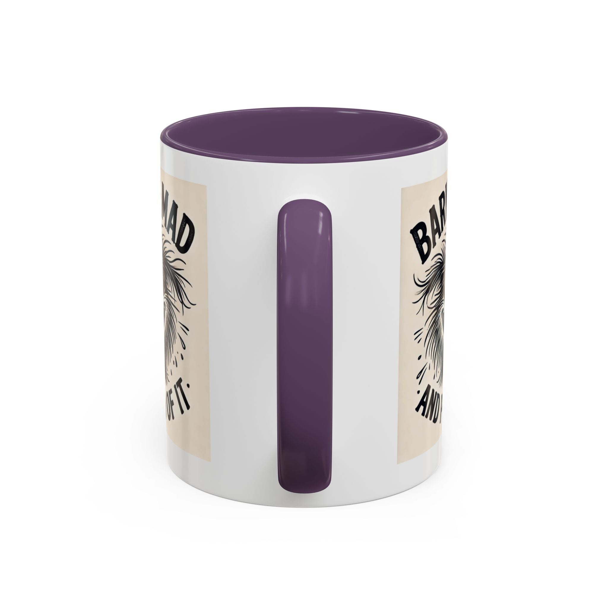 Barking Mad and Proud of It - Funny Dog Accent Coffee Mug | 11oz Ceramic Cup for Office Workers, Secret Santa Gift, Novelty Mug