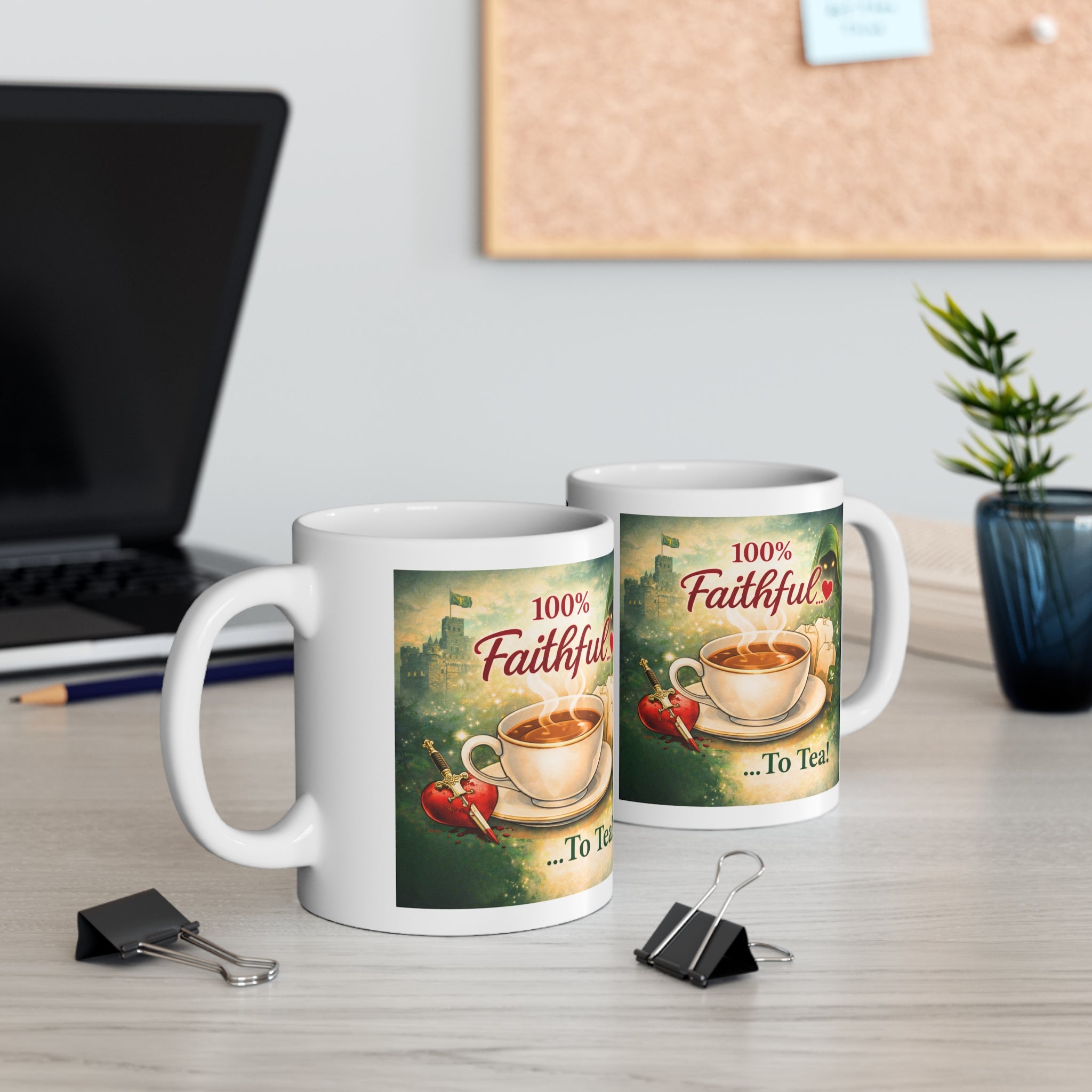 Traitors UK Funny Tea Mug - 100 Percent Faithful To Tea Cup