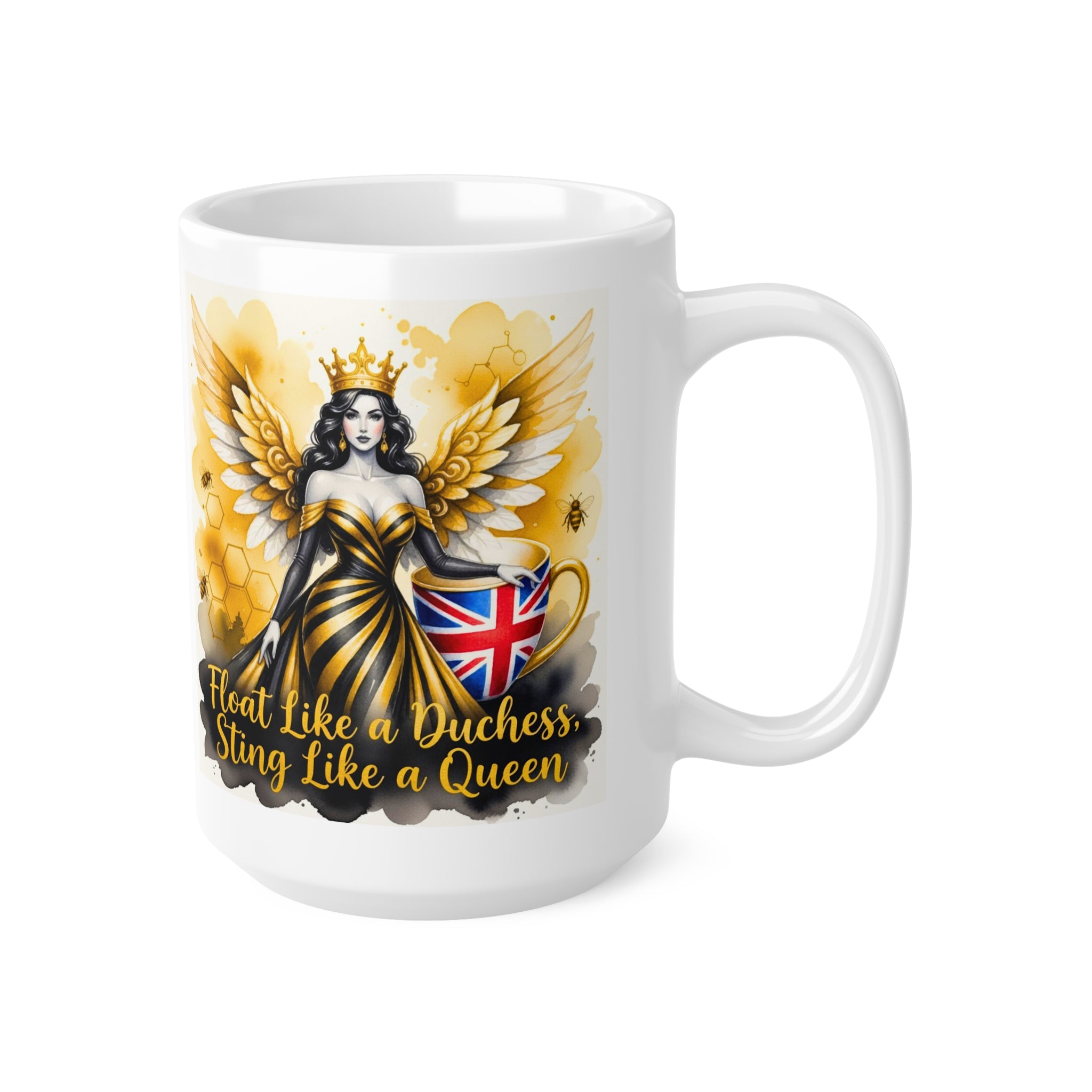 Float Like a Duchess, Sting Like a Queen Bee Mug | International Women's Day Feminist Cup