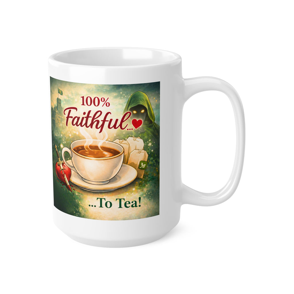 Traitors UK Funny Tea Mug - 100 Percent Faithful To Tea Cup
