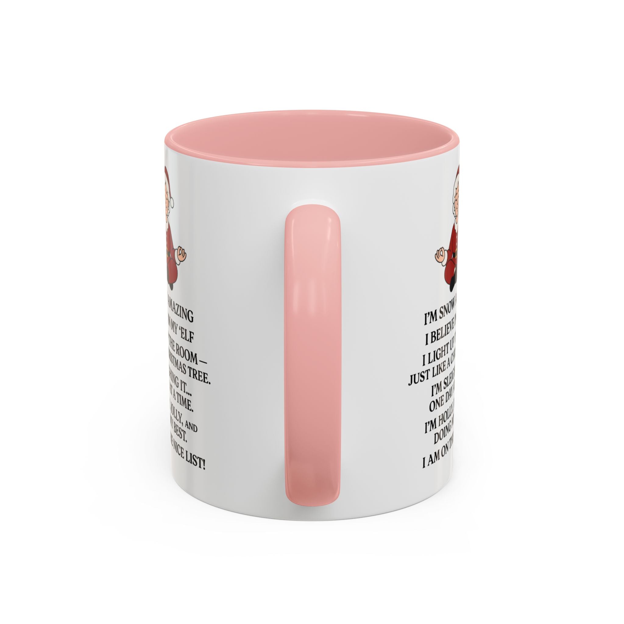 Mrs Claus Positive Affirmations Christmas Mug | Self Love, Self Care Festive Cup