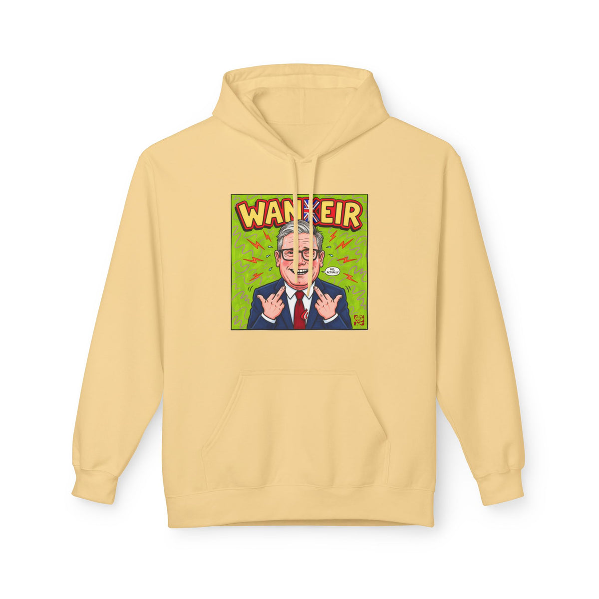 Wankeir Satirical Hoodie | Funny Keir Starmer Jumper