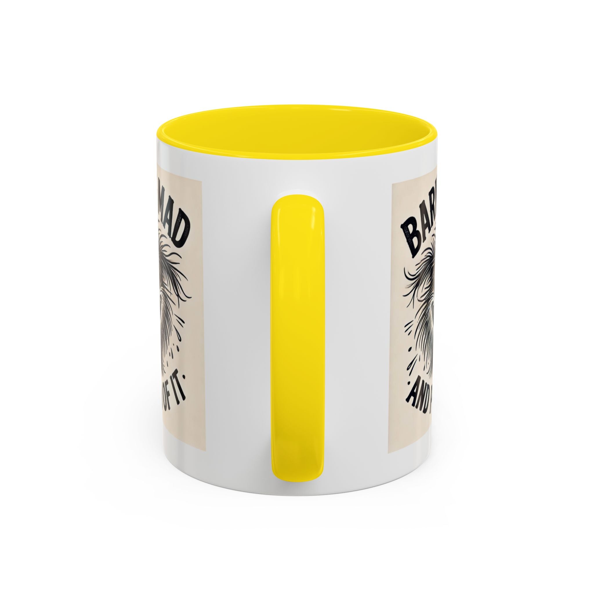 Barking Mad and Proud of It - Funny Dog Accent Coffee Mug | 11oz Ceramic Cup for Office Workers, Secret Santa Gift, Novelty Mug