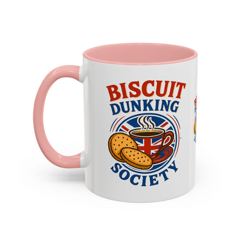 Biscuit Dunking Society Union Jack tea mug, photo 2