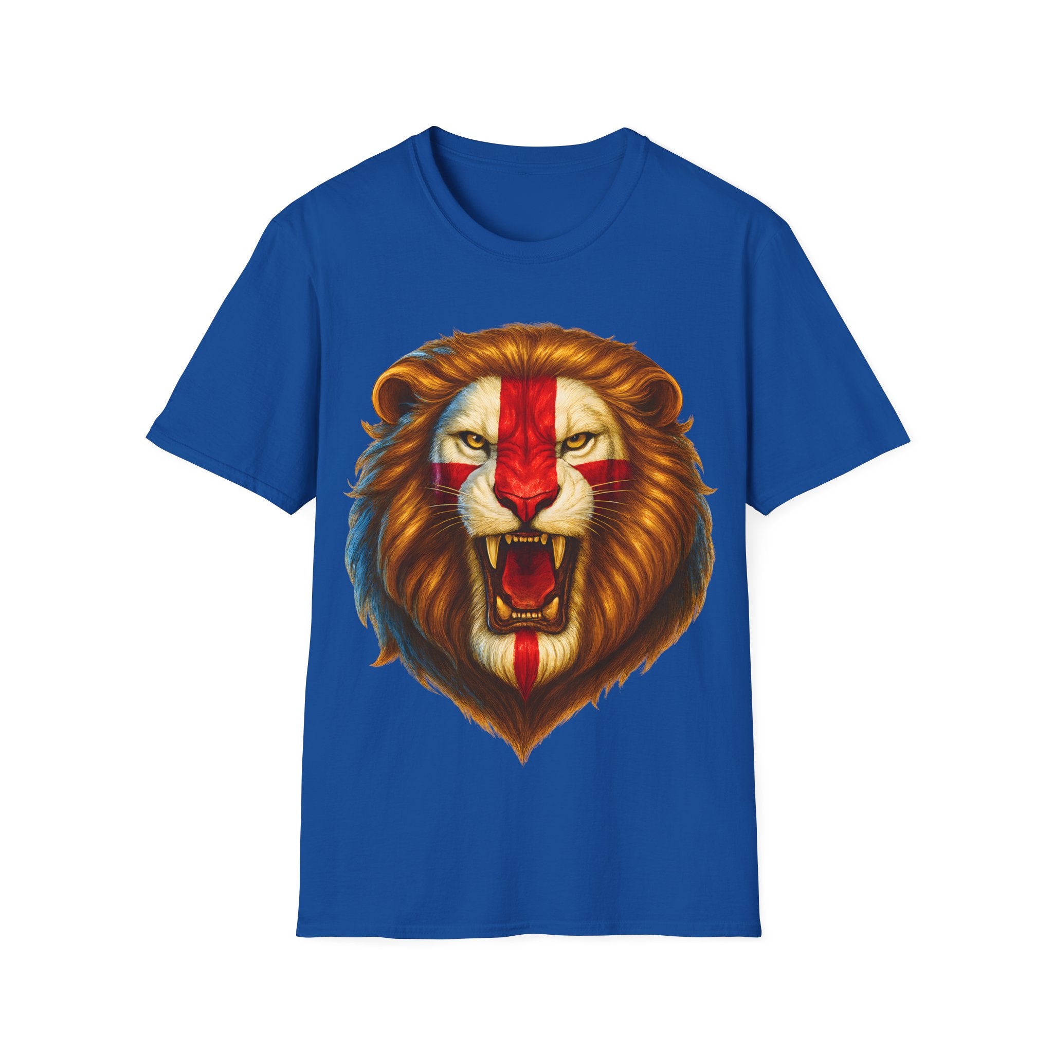 MEGA England T-Shirt | English Lion Tee | Funny Patriotic St George's Day Shirt | Cheeky England Pride Top