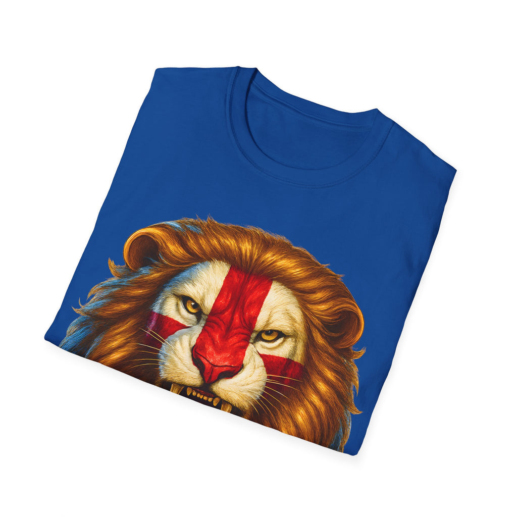 MEGA England T-Shirt | English Lion Tee | Funny Patriotic St George's Day Shirt | Cheeky England Pride Top