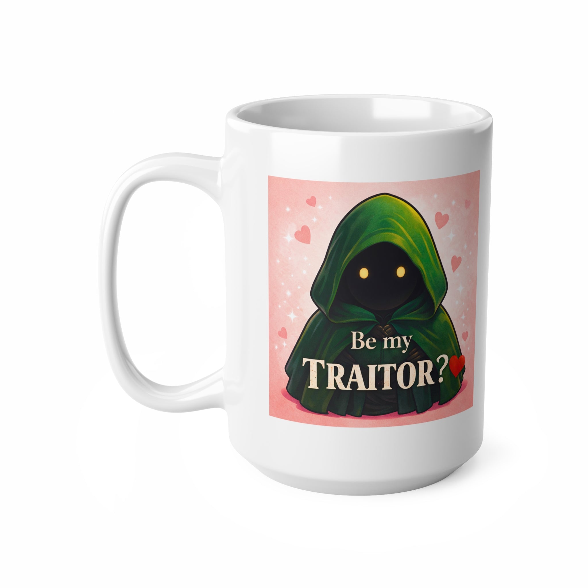 Traitors UK Valentine's Mug | Cute Funny Gift For Reality TV Fans and Tea Lovers