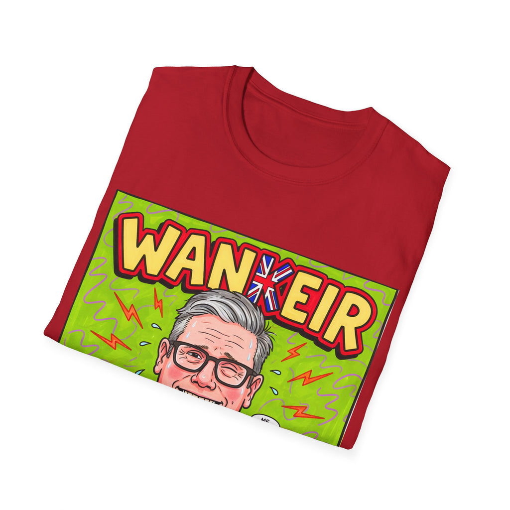 Wankeir T-Shirt | Funny Keir Starmer Parody Tee