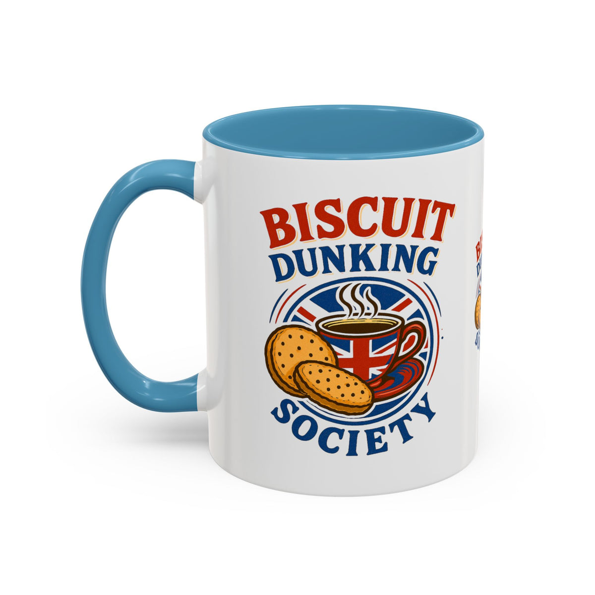 Biscuit Dunking Society Union Jack tea mug, photo 5