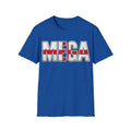 MEGA England T-Shirt | Iridescent Glossy Georges Cross Lion Tee | English Patriotic Shirt | Funny St George's Day England Top