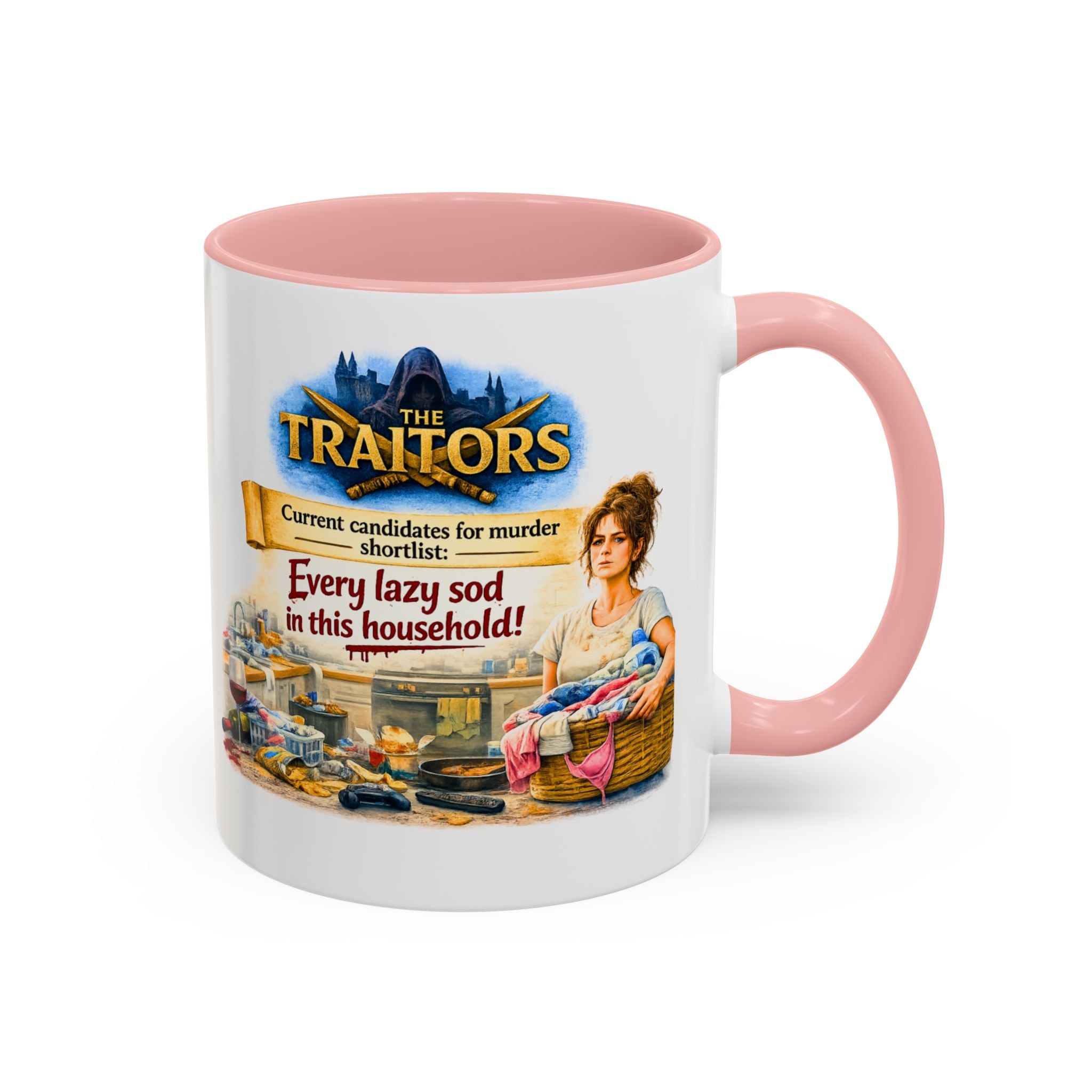 The Traitors poster style mug | Accent Coffee Mug