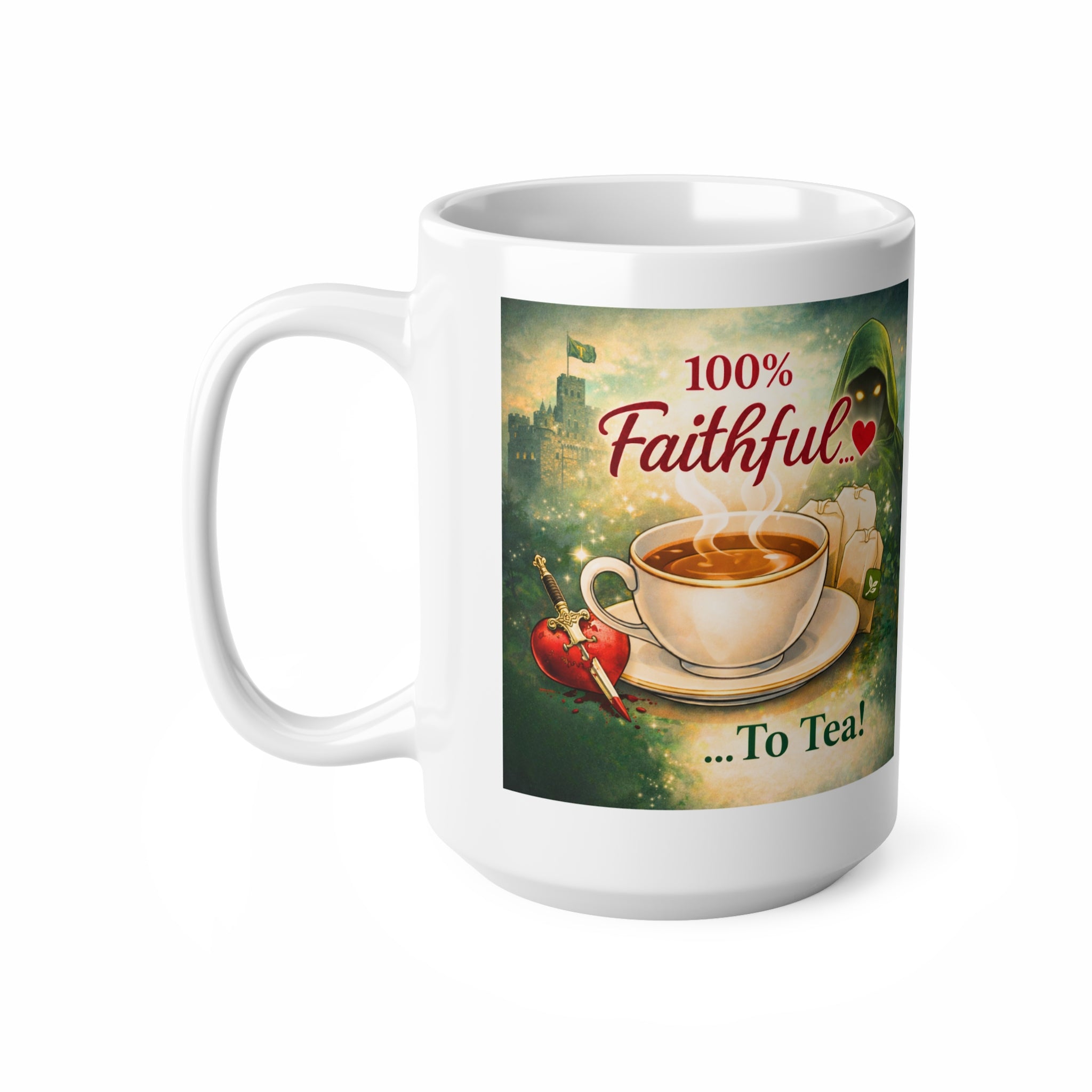 Traitors UK Funny Tea Mug - 100 Percent Faithful To Tea Cup