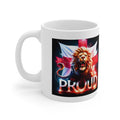 English Lion Patriot Mug | England Flag Coffee Cup | National Pride Gift | St. George's Cross England Tea Mug