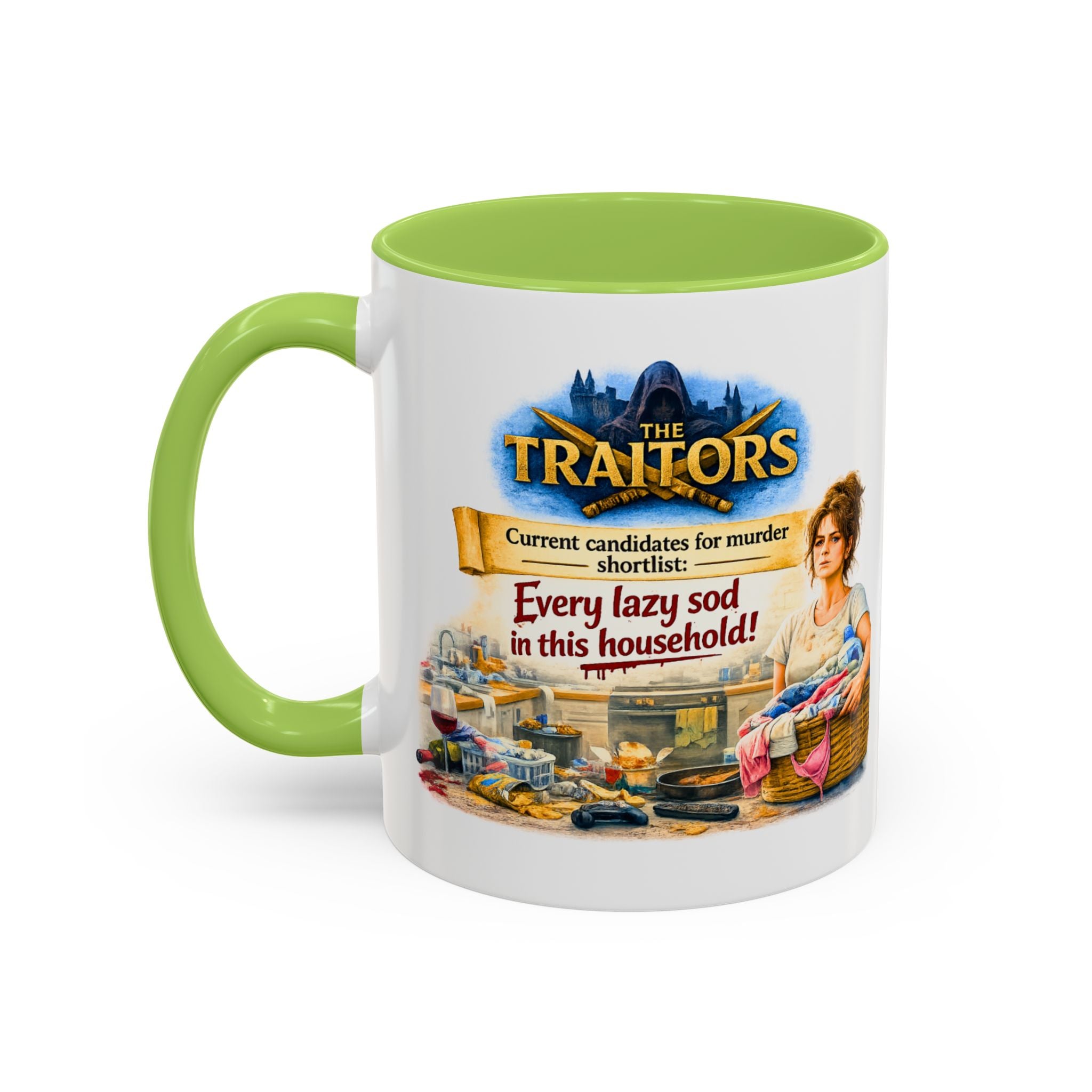 The Traitors poster style mug | Accent Coffee Mug