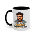 Romesh Ranganathan resting indifference face Celebrity Traitors mug, photo 9