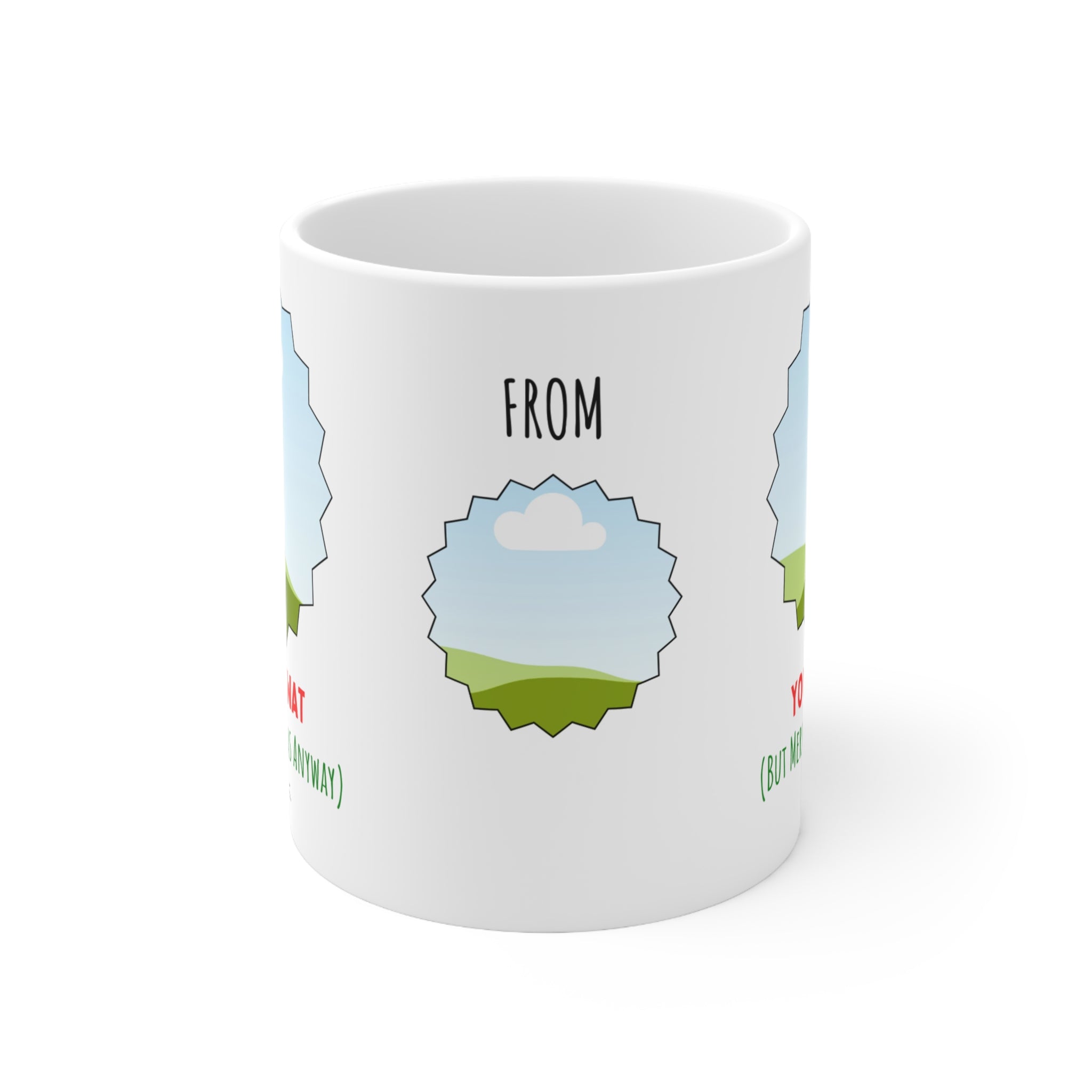 You're A Twat PERSONALISED MUG | Funny Christmas Gift
