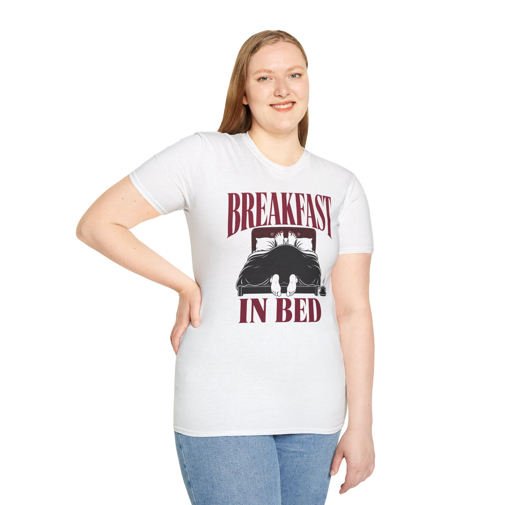 Breakfast In Bed cheeky adult humour t-shirt, photo 7