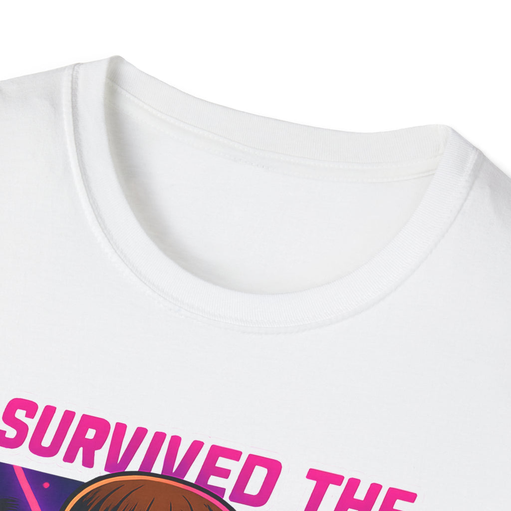 I Survived the Ibiza Final Boss T-Shirt | Funny UK Summer Meme Tee | British Pop Culture Rave Shirt | Festival Uni Gift Retro Party Tee