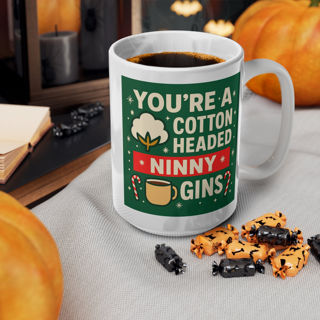 You're a Cotton Headed Ninny Muggins Elf Christmas mug, photo 11