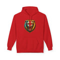 MEGA Hoodie with Shiny English Lion | Patriotic St George's Cross Unisex Hoodie | Funny Medieval England Gift