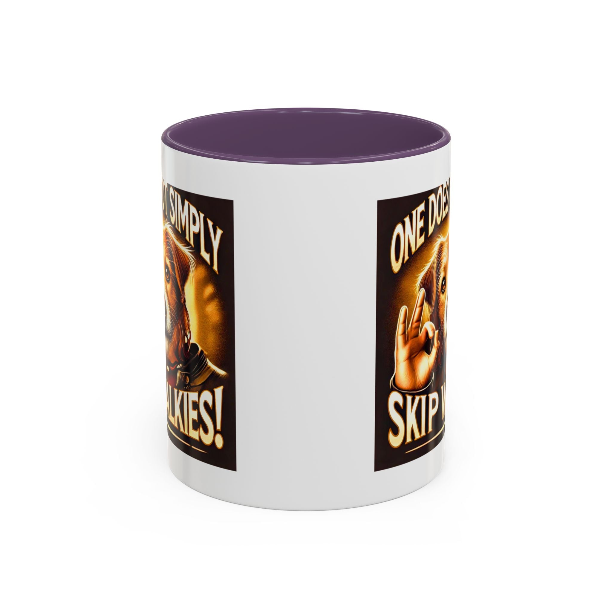 One Does Not Simply Skip Walkies - 11oz Funny Dog Mug | Lord of the Rings Coffee Mug | Dog Lover Gift | Mug for Dad | Pet Owner Gift
