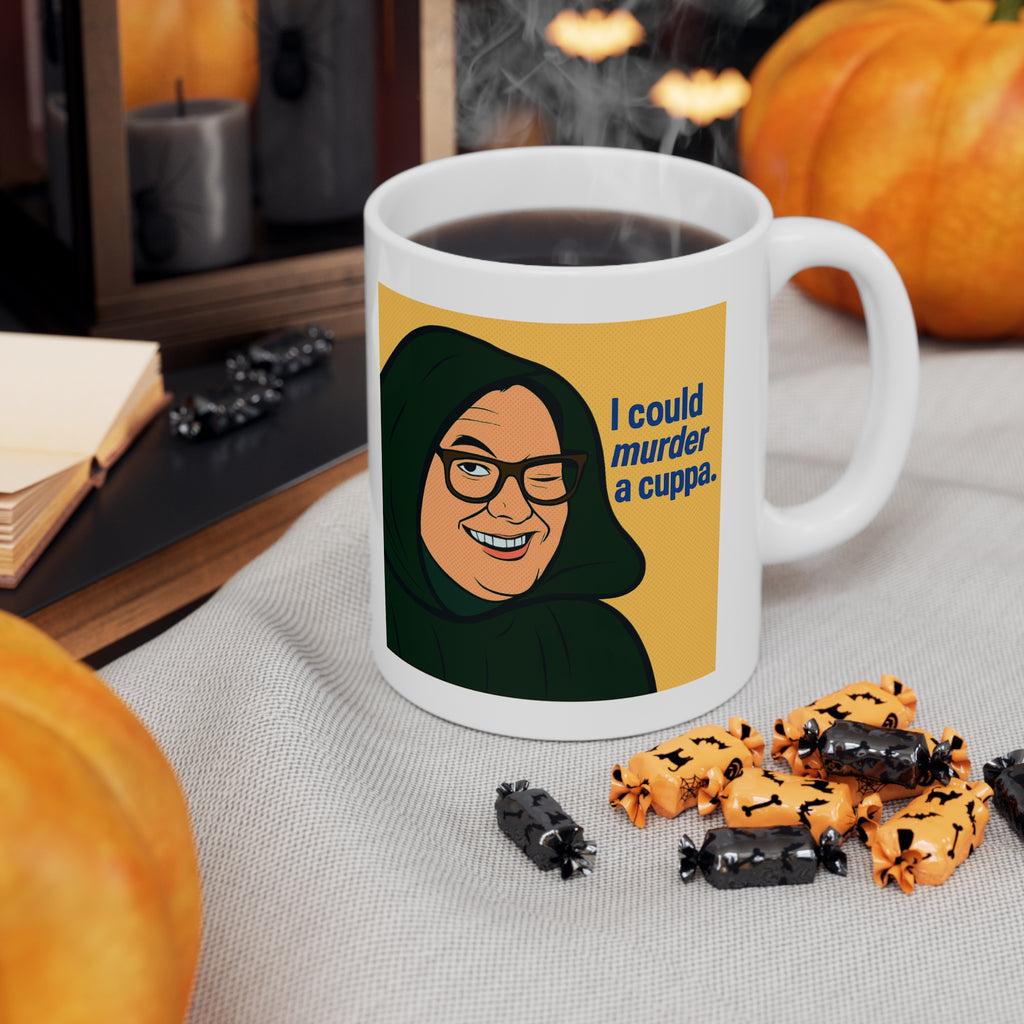 Ultimate Alan Carr Celebrity Traitors Dual Image Pop Art UK Mug | Funny British TV Show Cup | Cheeky Gift for TV Fans