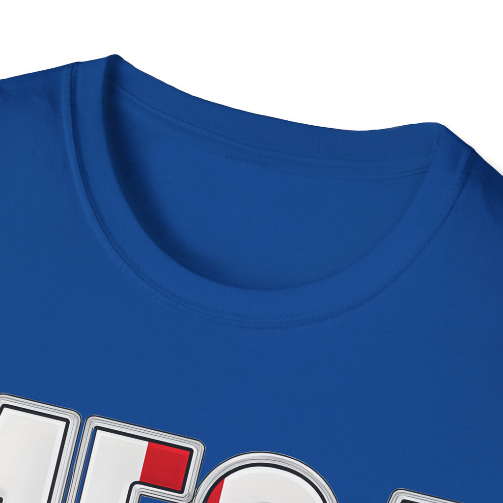 MEGA England T-Shirt | Iridescent Glossy Georges Cross Lion Tee | English Patriotic Shirt | Funny St George's Day England Top